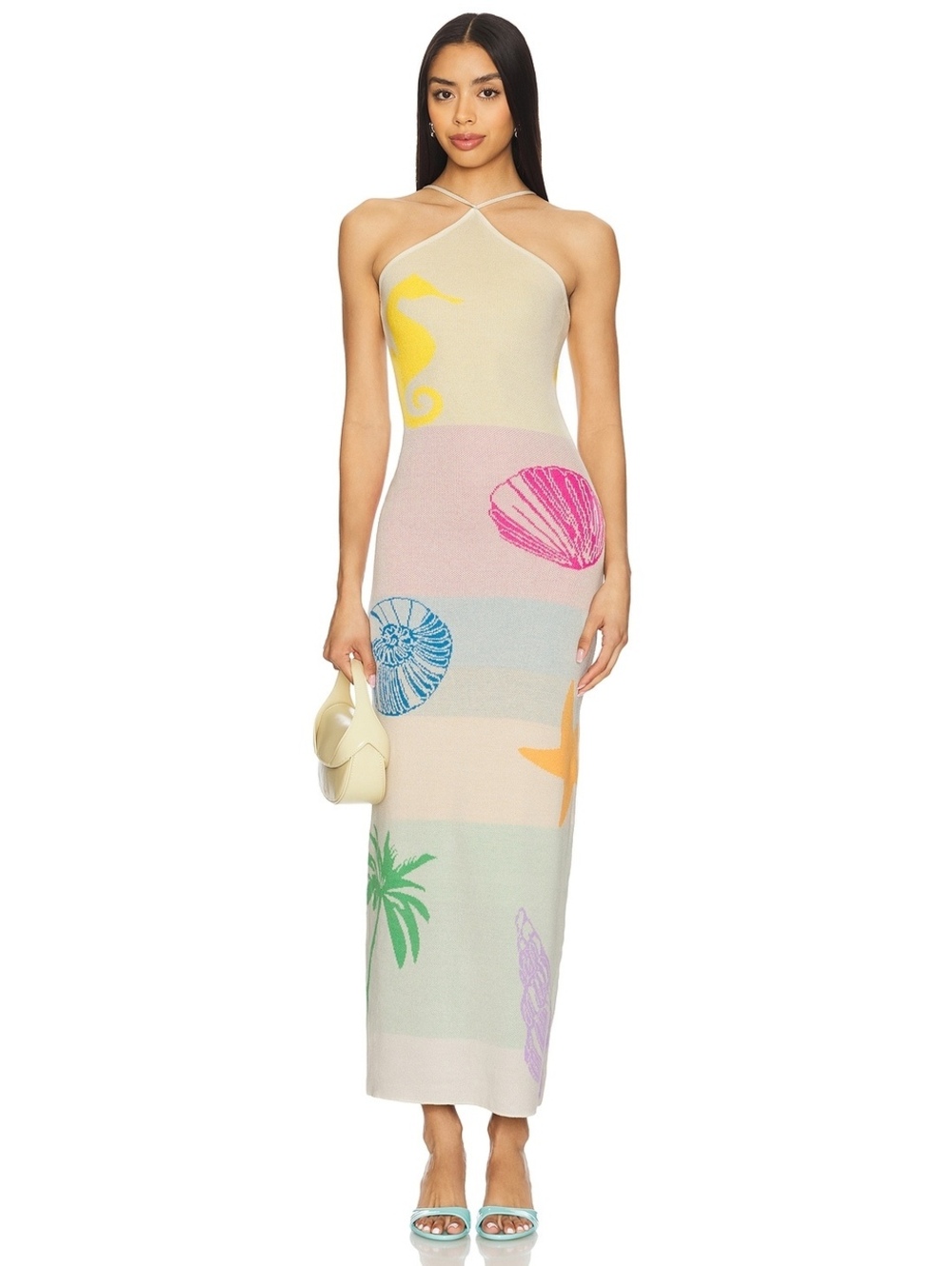 Capittana Barbara Dress Open Miscellaneousmaxi multi floral